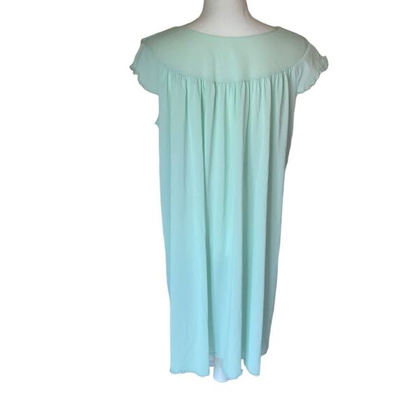 60’s Nylon Nightgown Shadowline Size Medium Lace Trim - Picture 5 of 5